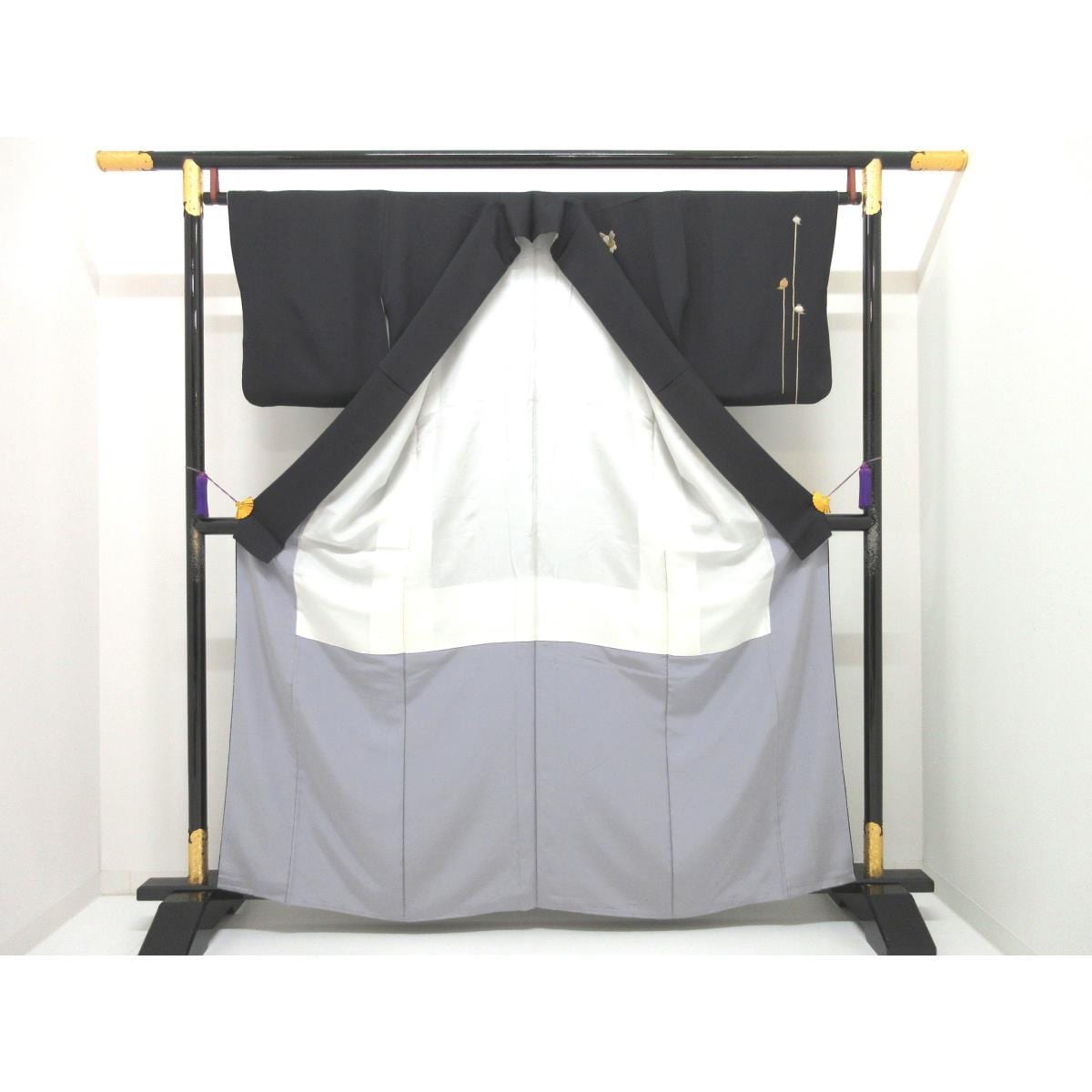 訪問着　刺繍加工