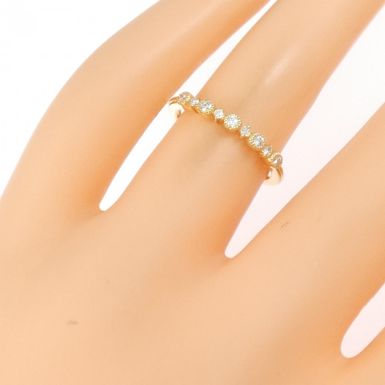 アガット ダイヤモンド リング 0.14CT