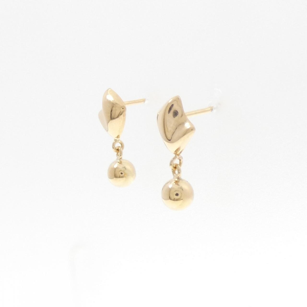 K18YG earrings