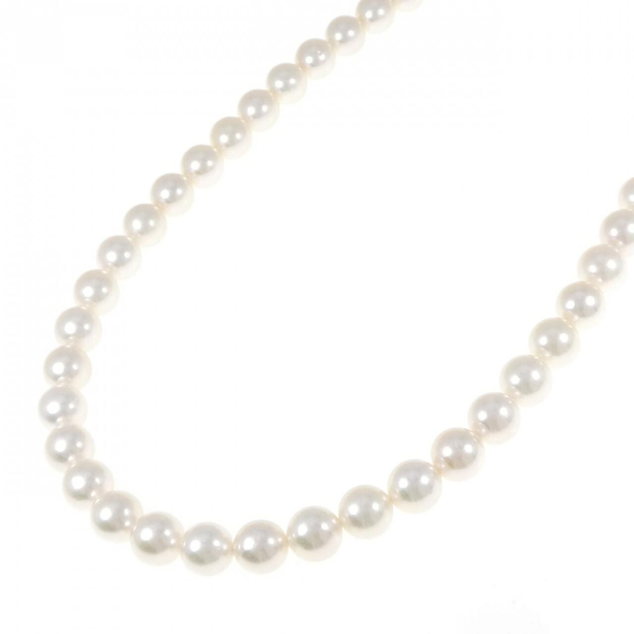シルバークラスプ アコヤパール ネックレス 8.5-9mm