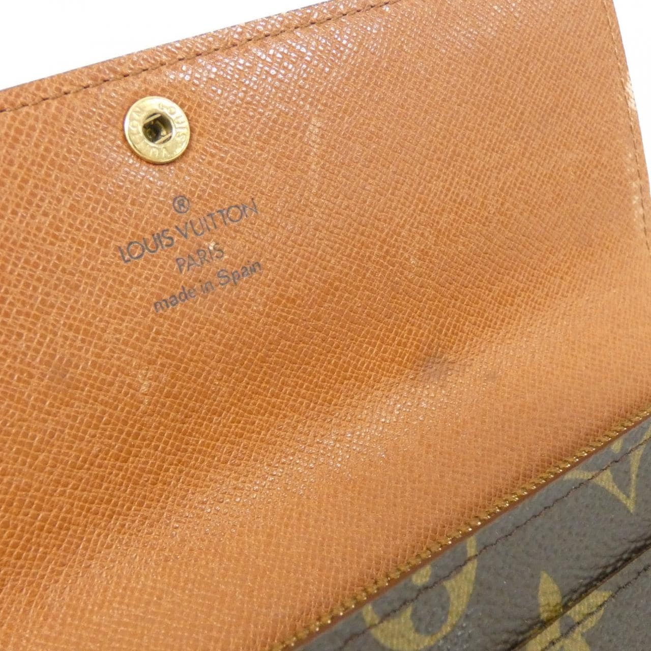 LOUIS VUITTON Monogram Porte Monet Credit M61725 钱包