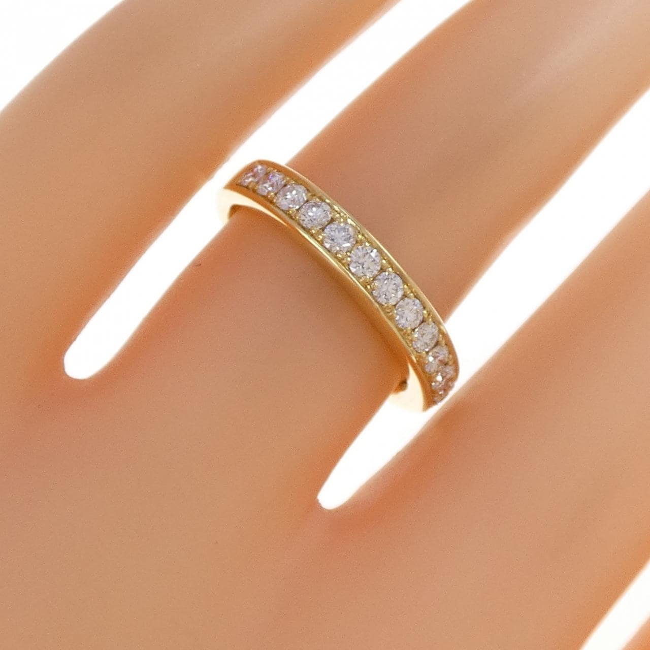 ギメル ハーフエタニティ リング 0.504CT