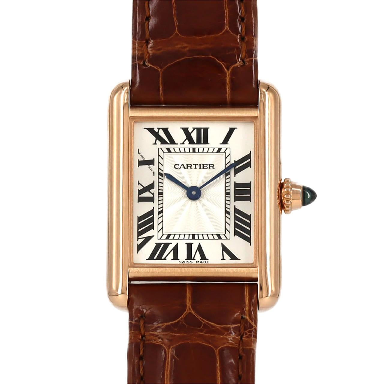 カルティエ タンクルイカルティエ SM PG WGTA0010 PG･RG 手巻