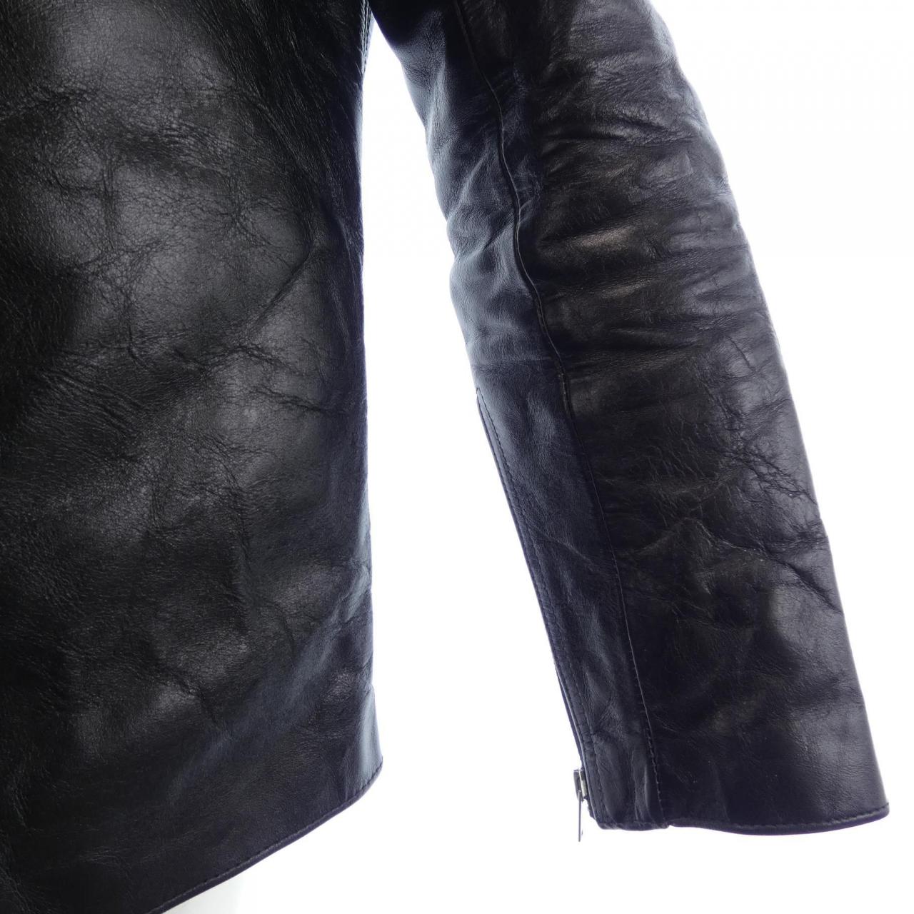 FINE CREEK LEATHERS レザーライダースジャケット