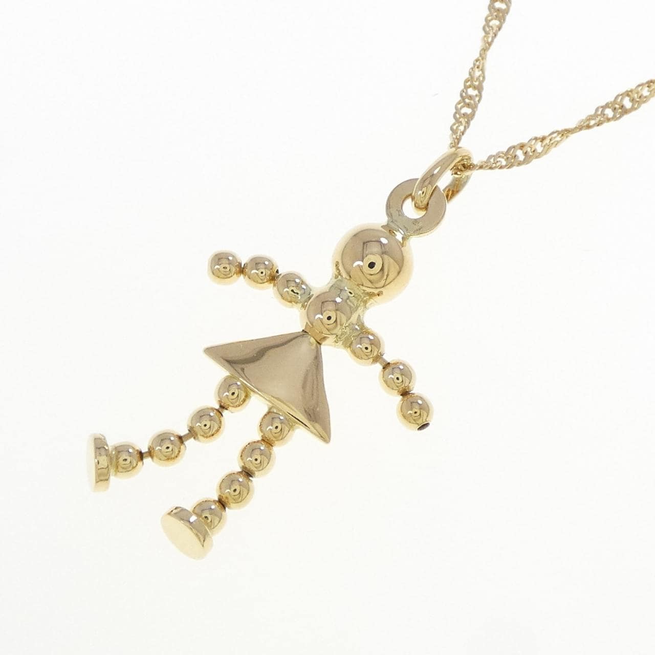 ウノアエレ 750YG/K18YG ネックレス