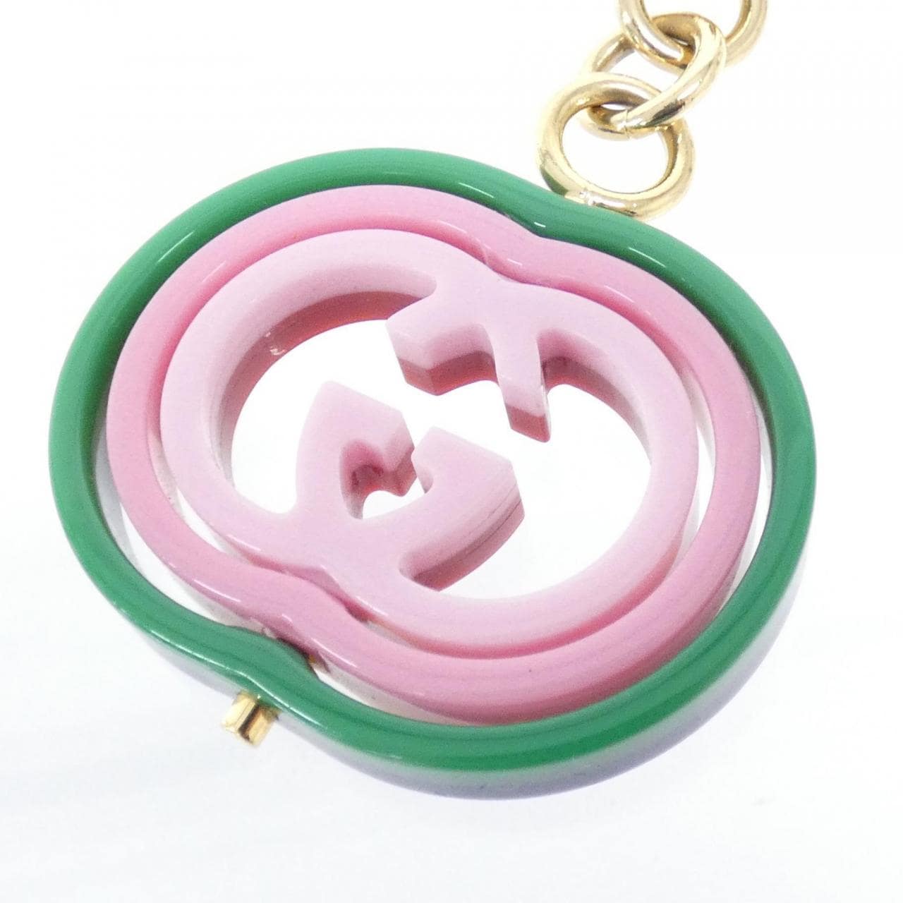 グッチ 728218 9AABI キーリング