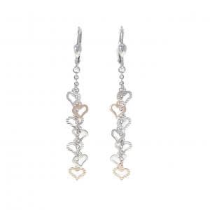 10KWG/10KPG ハート ピアス