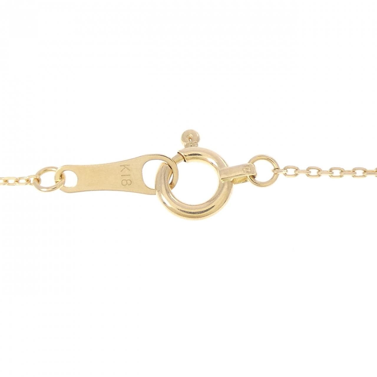 K18YG ダイヤモンド ネックレス 0.18CT
