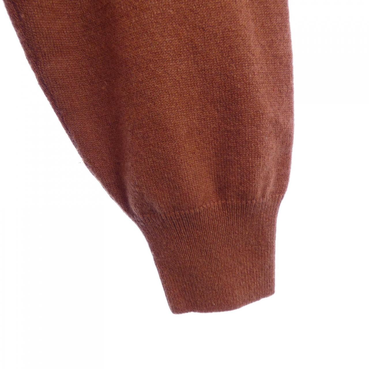 エルメス HERMES ラウンドネックニット ダブルリブH *22-5710. ニット