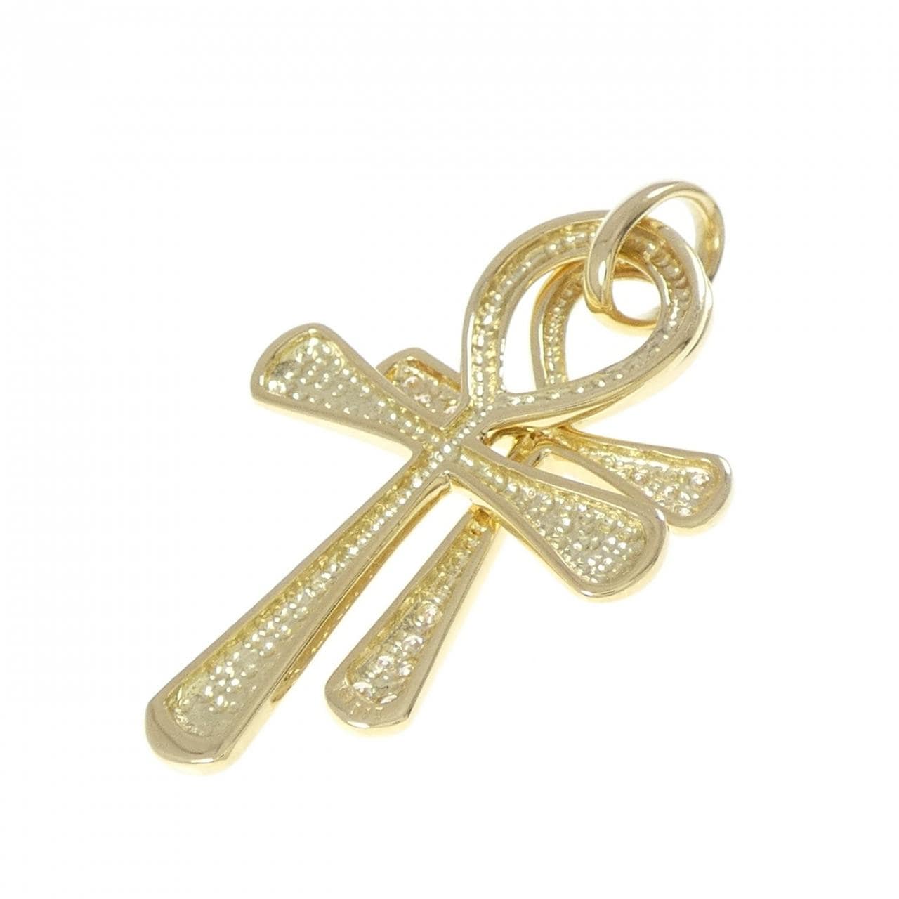 K18YG ダイヤモンド ペンダント 0.15CT