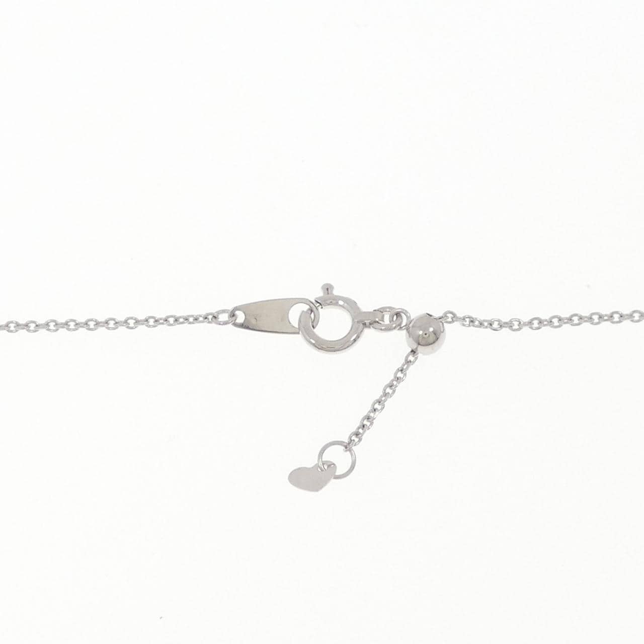 K18WG ダイヤモンド ネックレス