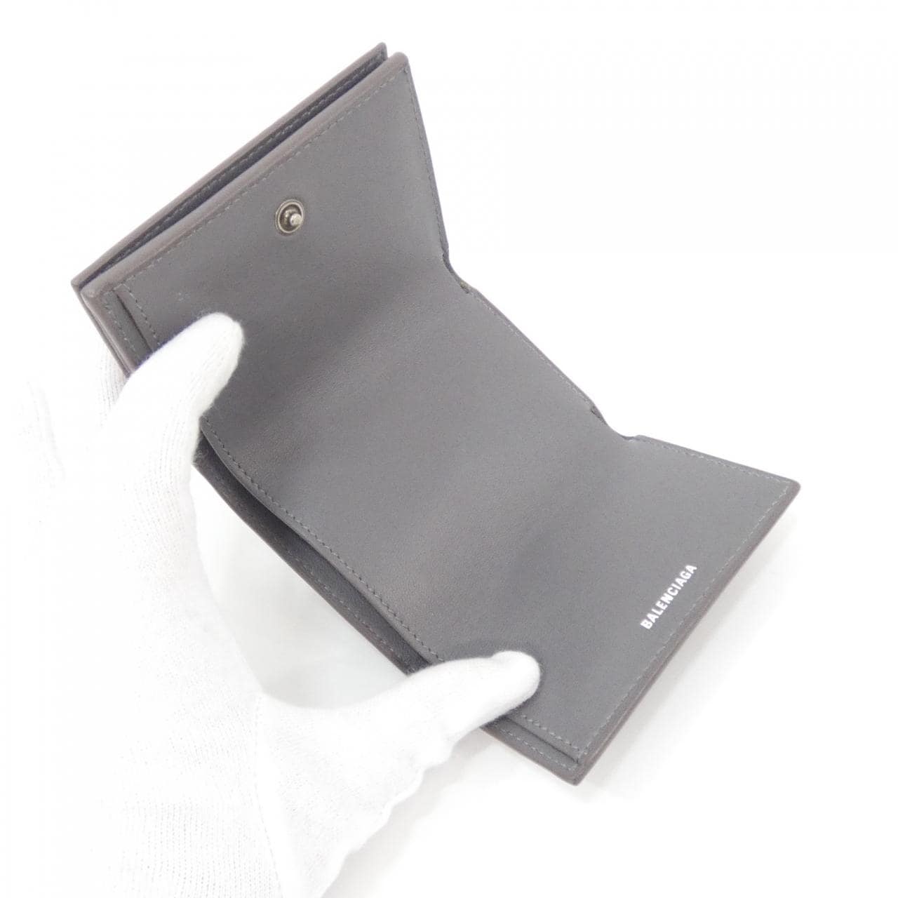 バレンシアガ エンボス モノグラム ミニ ウォレット 717790 210JS 財布