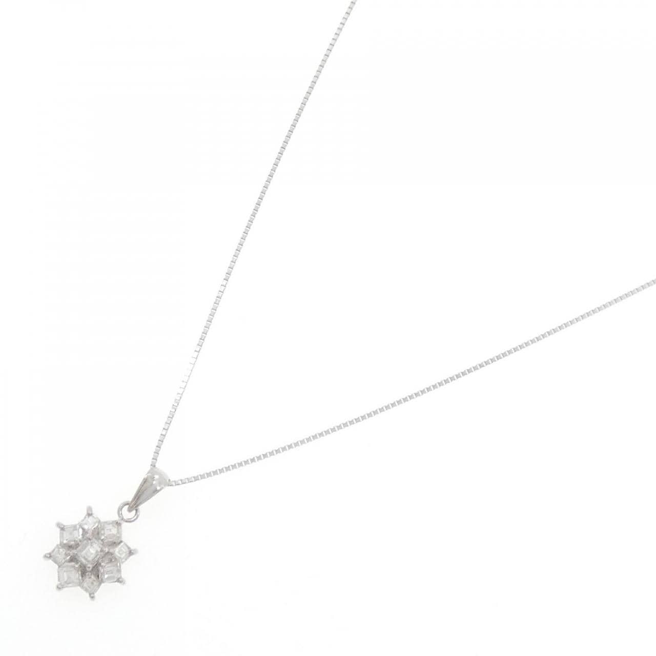 PT900/PT850 Diamond Necklace 0.50CT
