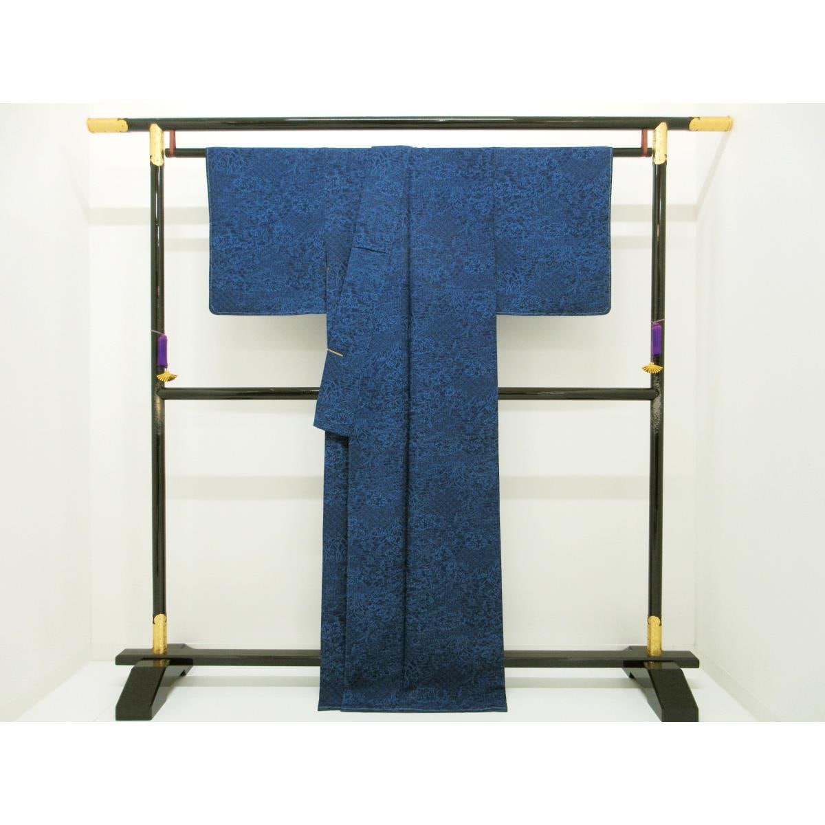 【未使用品】小紋　身幅３Ｌ寸