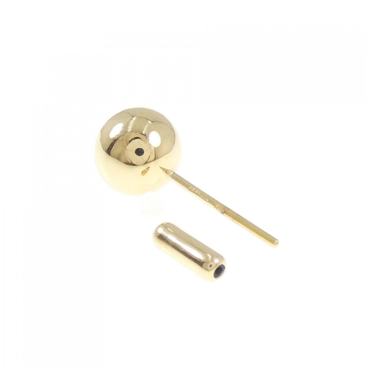 シハラ ハーフパール 45° ピアス 7mm 片耳