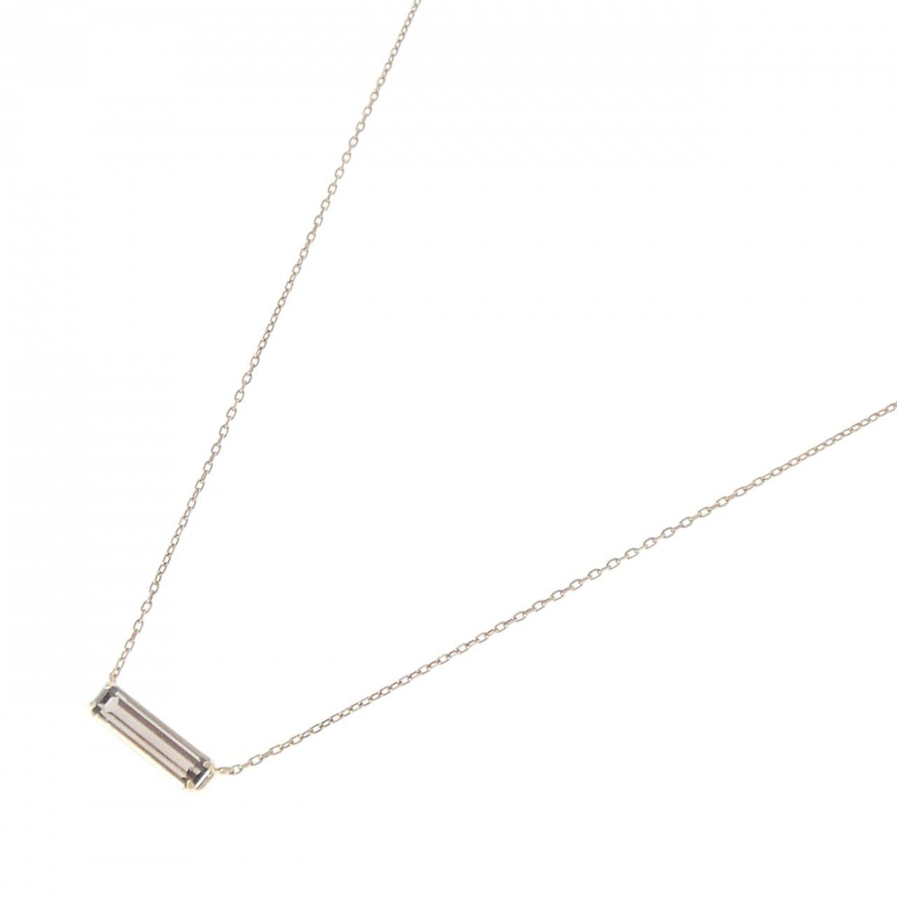 アガット スモーキークオーツ ネックレス