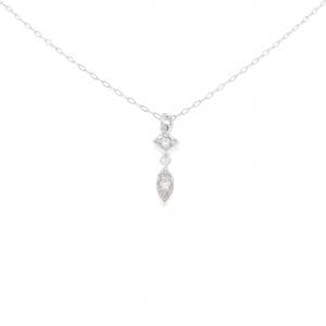 K18WG ダイヤモンド ネックレス 0.03CT