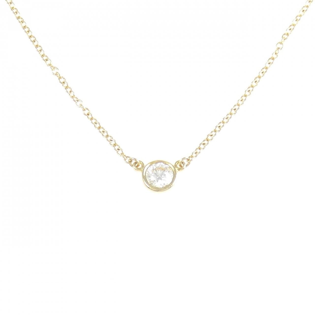 ティファニー バイザヤード ネックレス 0.23CT H IF EXT