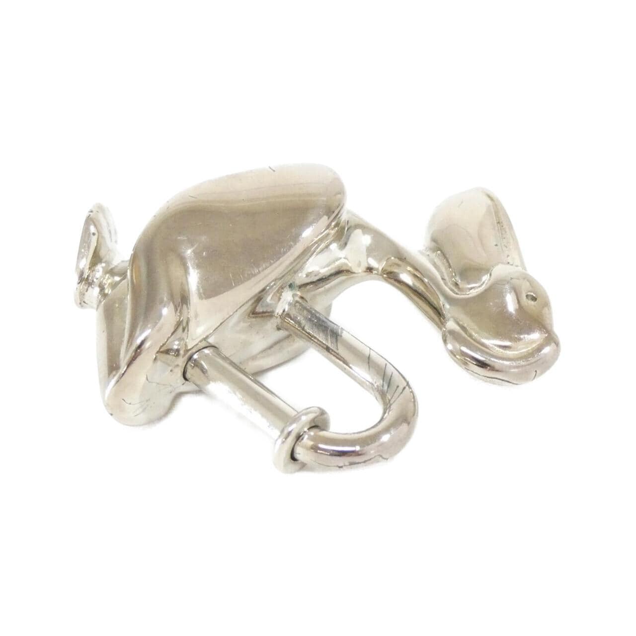 【ヴィンテージ】エルメス PELICAN カデナ 018662CK キーホルダー