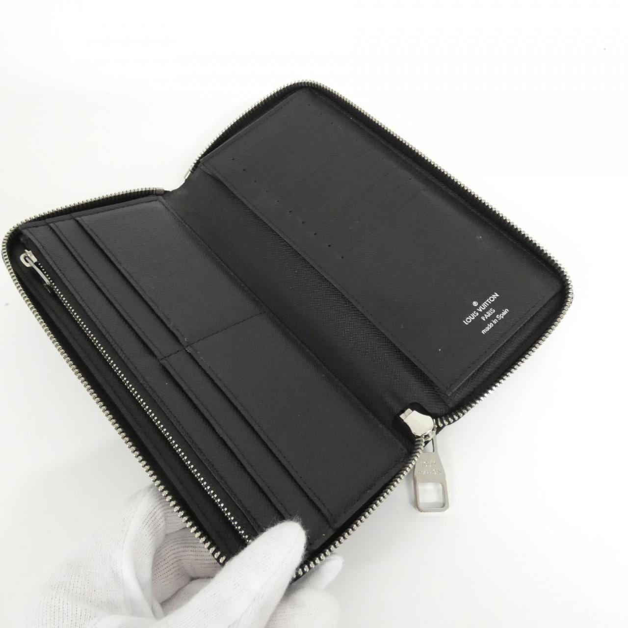 ルイヴィトン ダミエ グラフィット ジッピー ウォレット ヴェルティカル N63095 財布