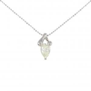 PT Diamond Necklace 1.374CT K VS2 Pear Shape