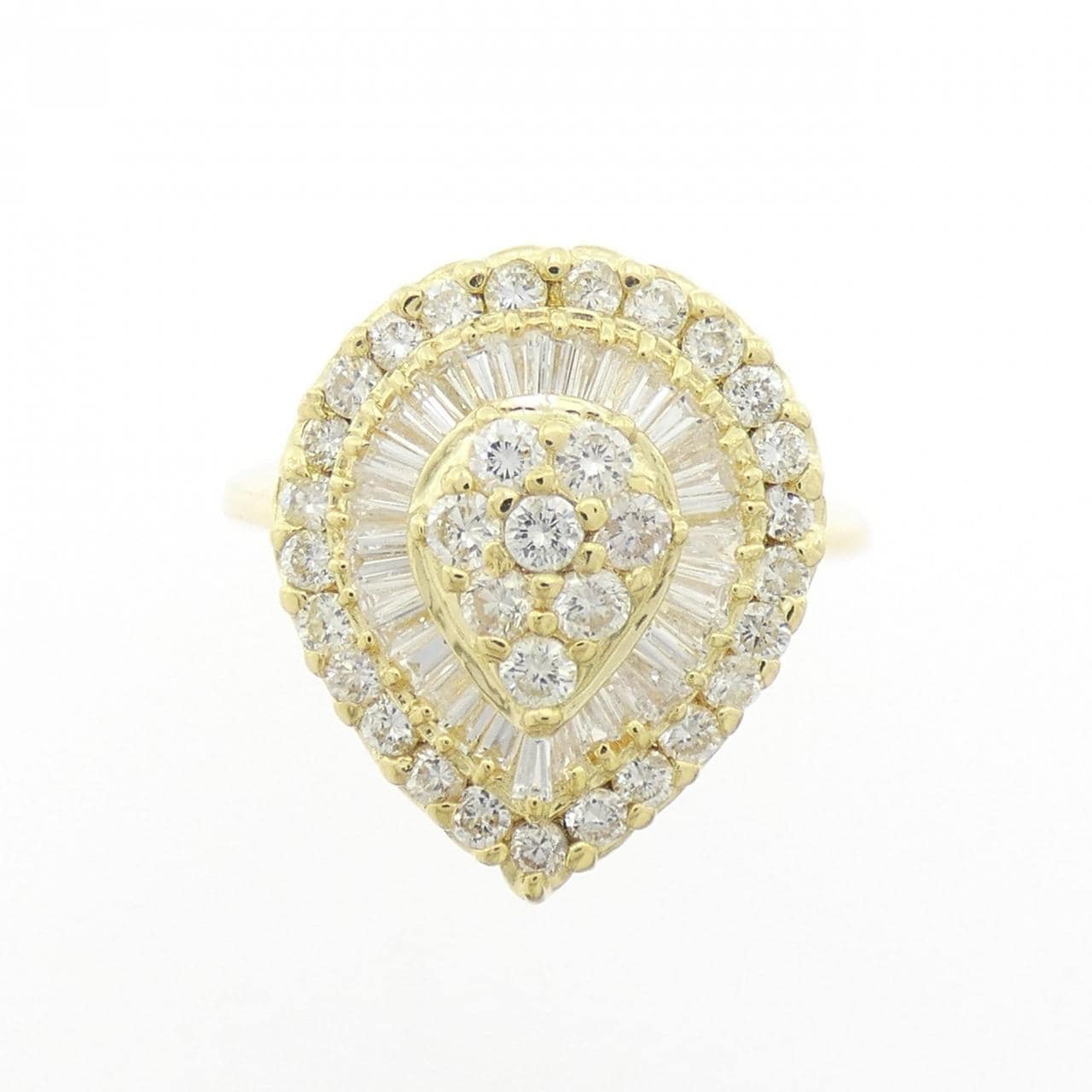 K18YG ダイヤモンド リング 1.00CT
