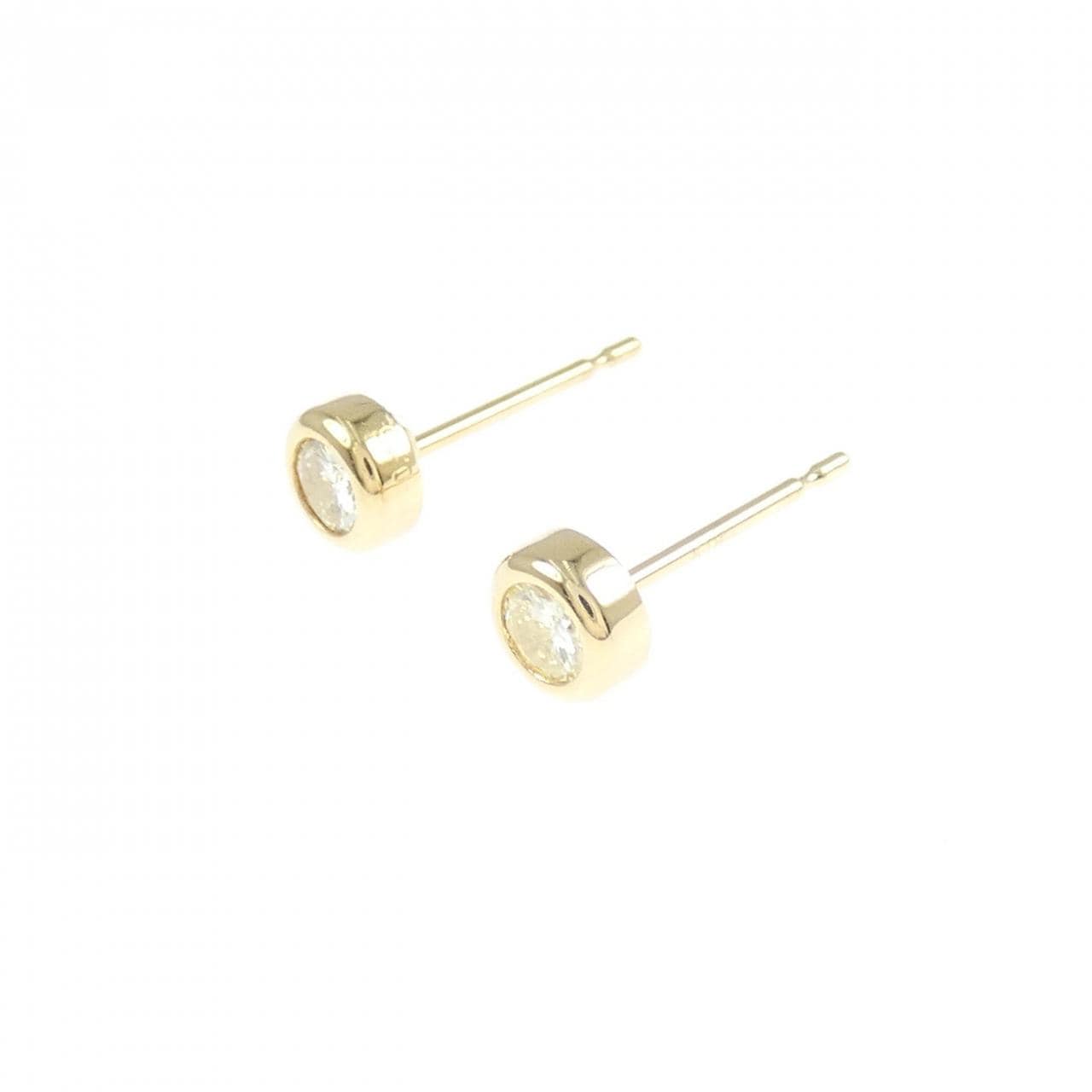 K18YG ダイヤモンド ピアス 0.30CT