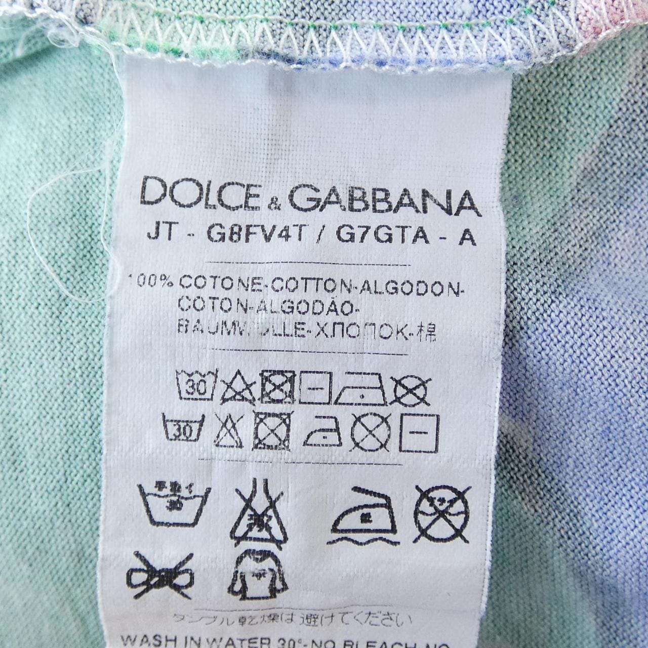 ドルチェアンドガッバーナ DOLCE&GABBANA G8FV4T/G7GTA Tシャツ