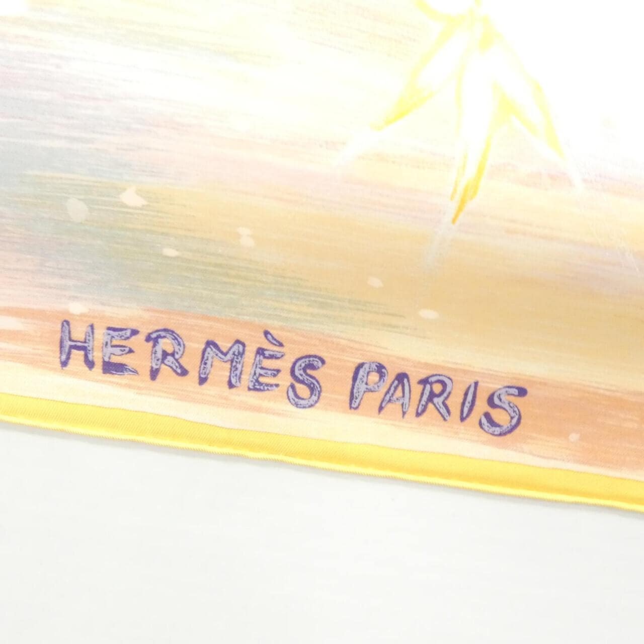 エルメス FEUX DU CIEL カレ スカーフ