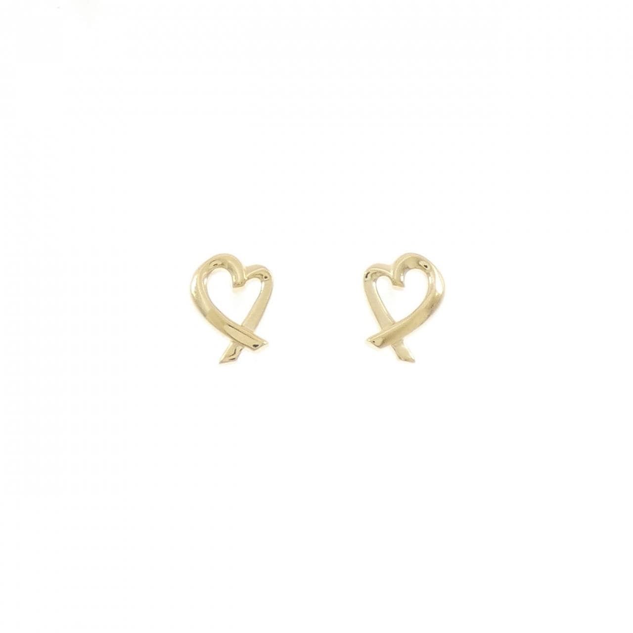 ティファニー ラビングハート ピアス