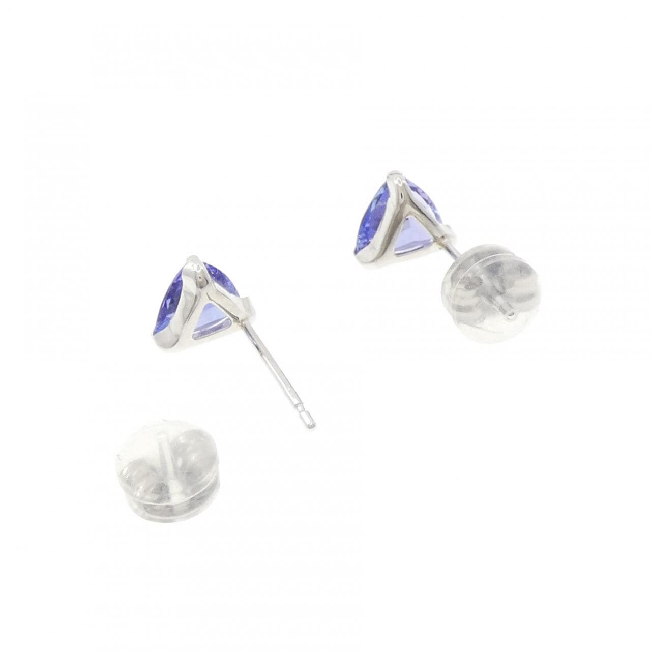 PT900 タンザナイト ピアス 1.13CT