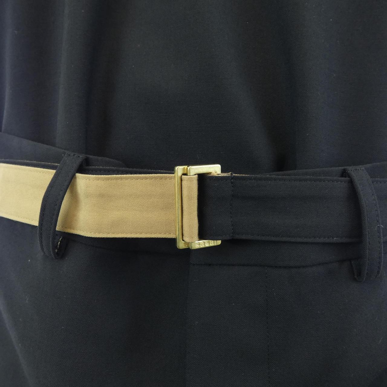 SACAI CARHARTT SUITING BONDING DRESS 24-07188