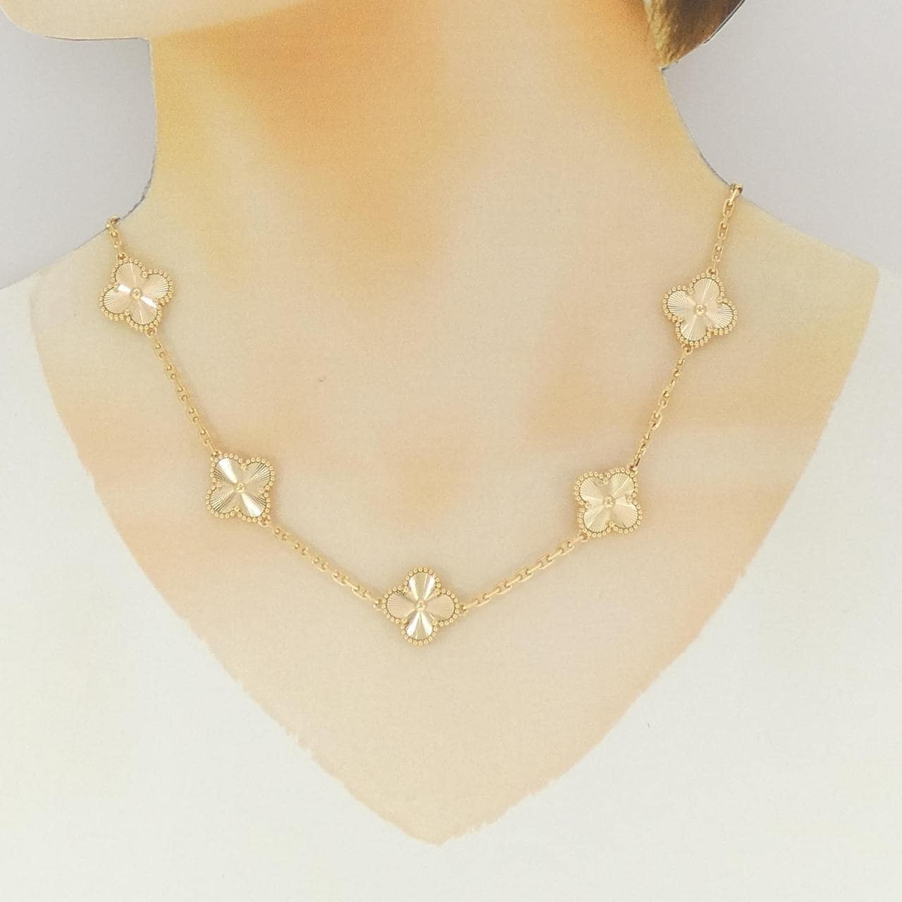 ヴァンクリーフ&アーペル ヴィンテージアルハンブラ 10モチーフ ネックレス