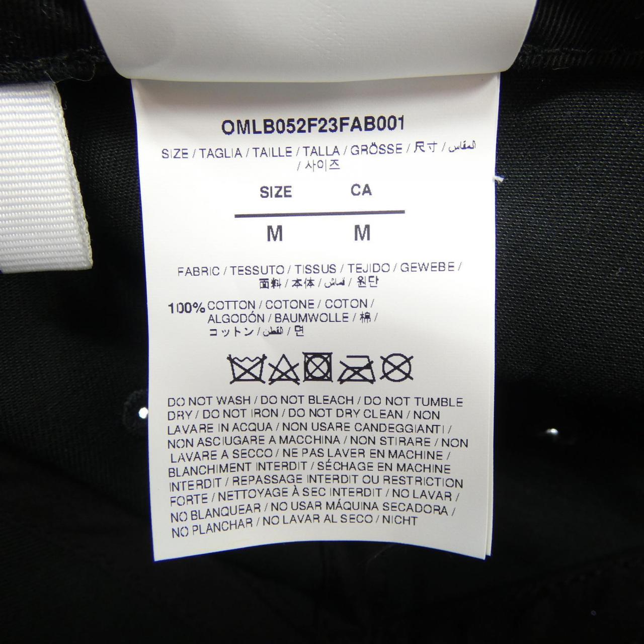 オフホワイト OFF-WHITE キャップ