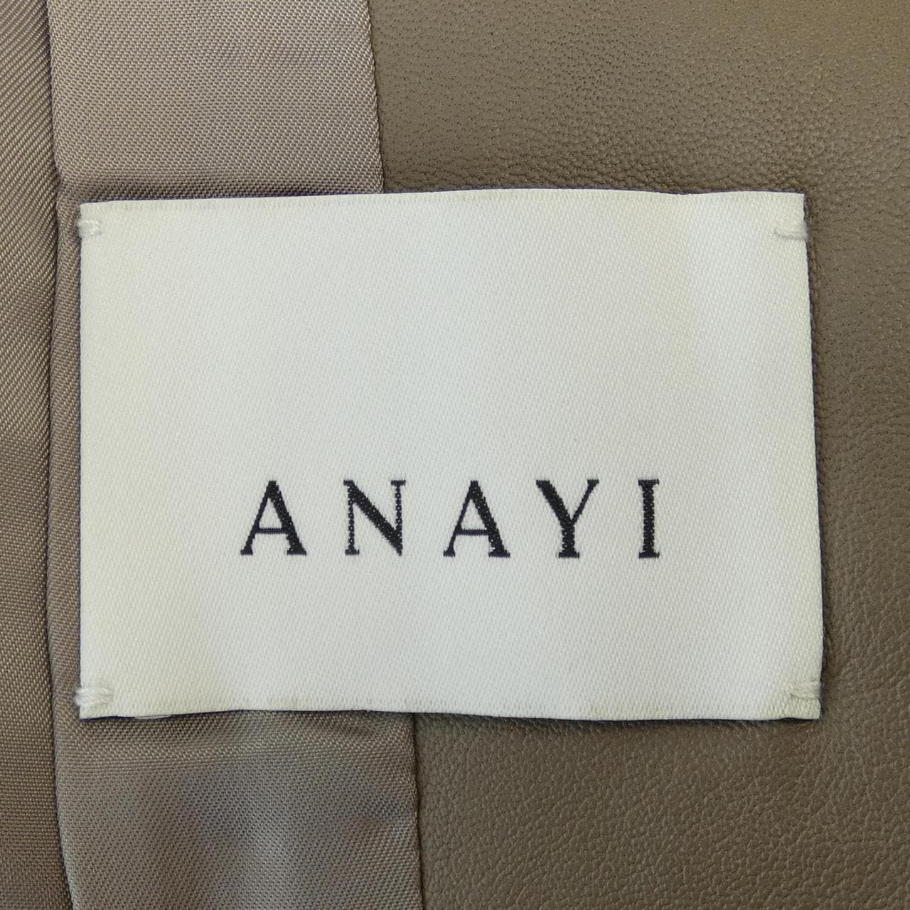 アナイ ANAYI レザージャケット
