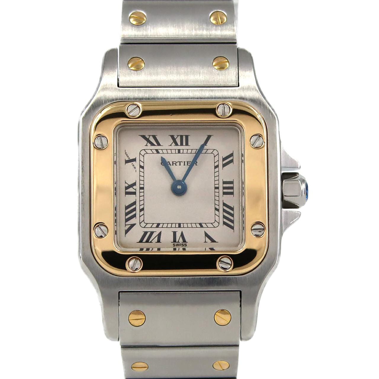 カルティエ サントスガルベSM コンビ W20012C4 SSxYG クォーツ