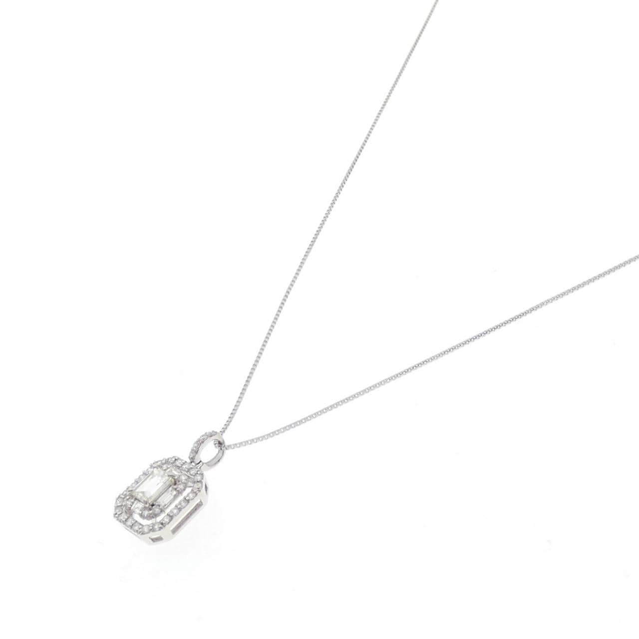 [新品] PT900/PT850钻石项链 0.50CT