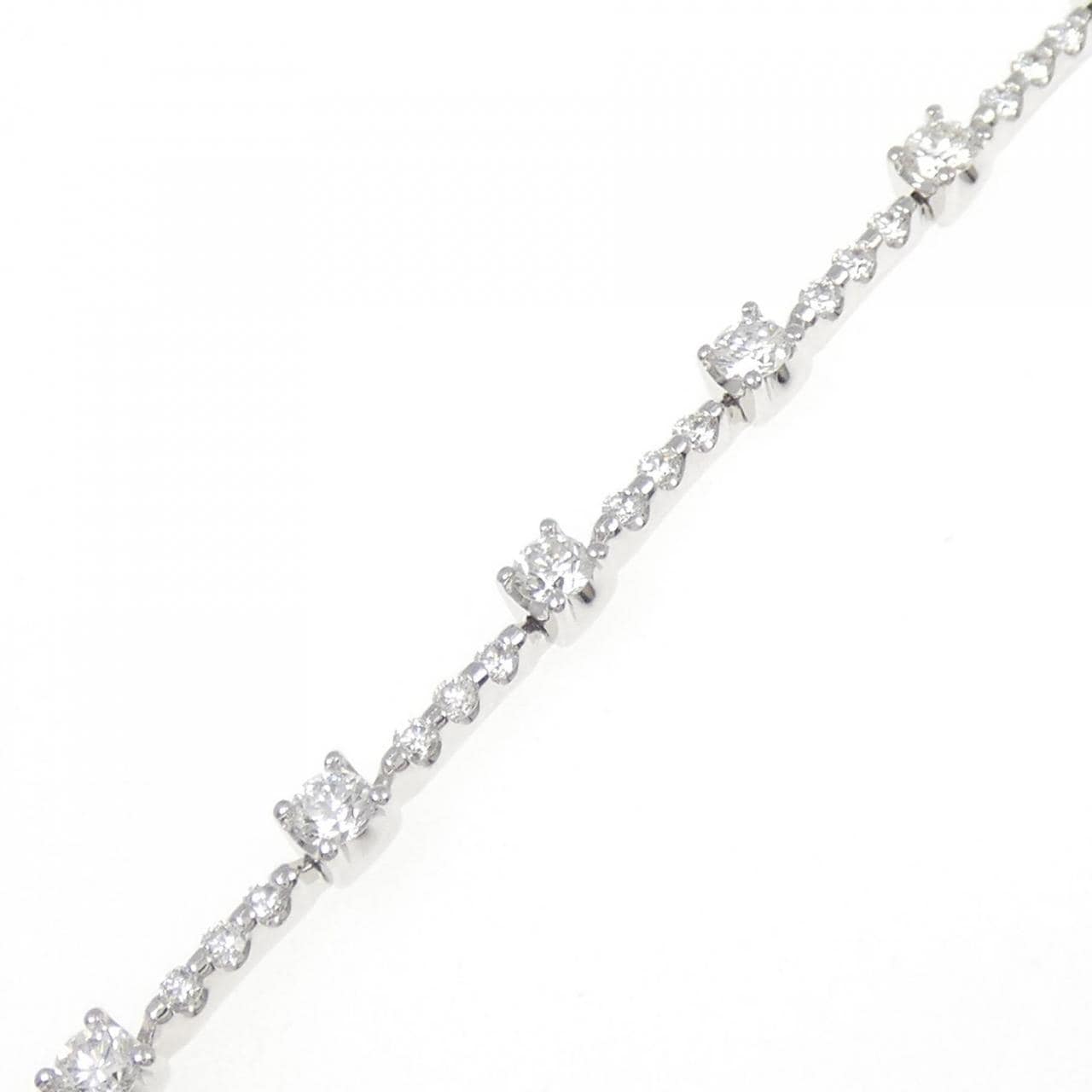 LINE ダイヤモンド ブレスレット 2.00CT