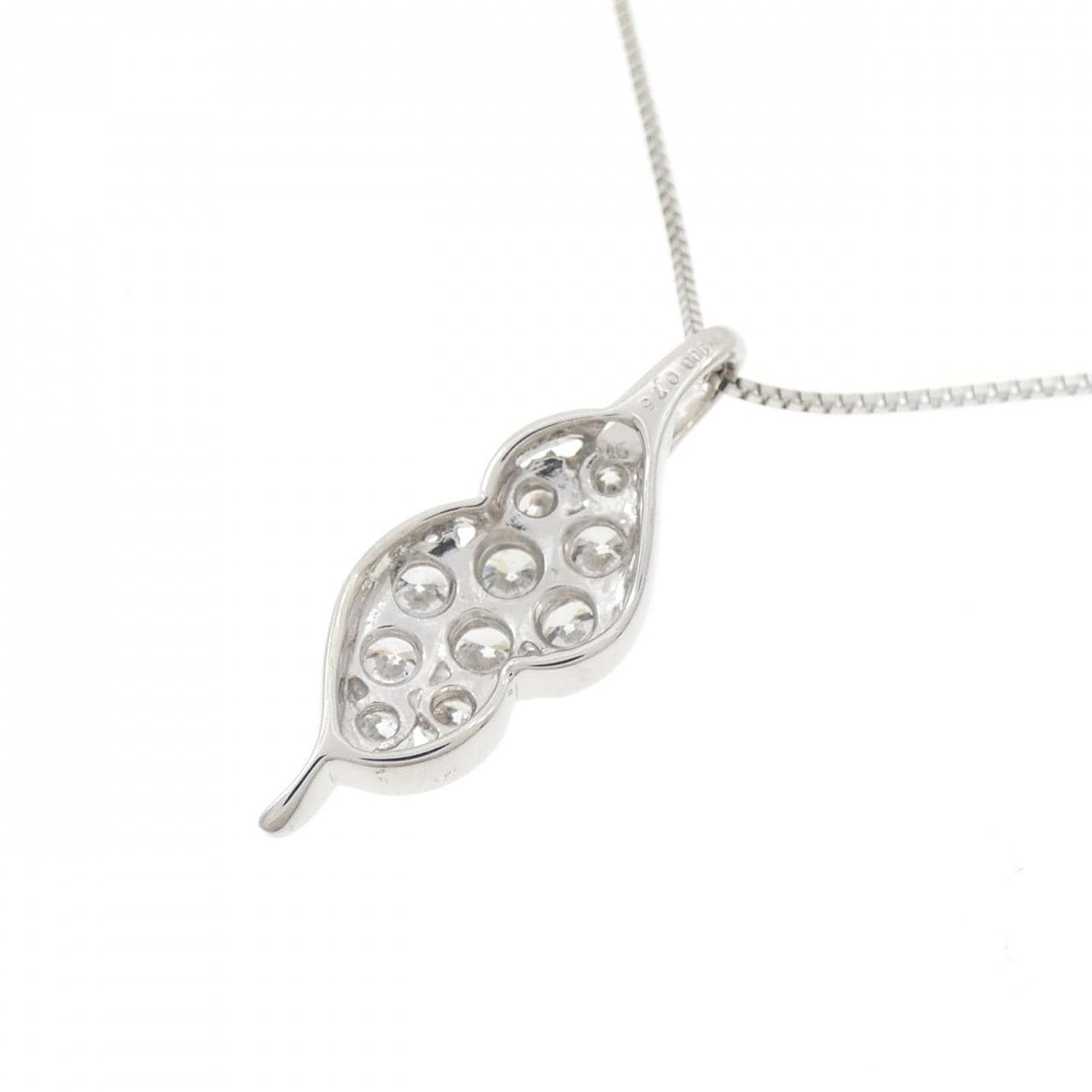 PT900/PT850 ダイヤモンド ネックレス 0.75CT