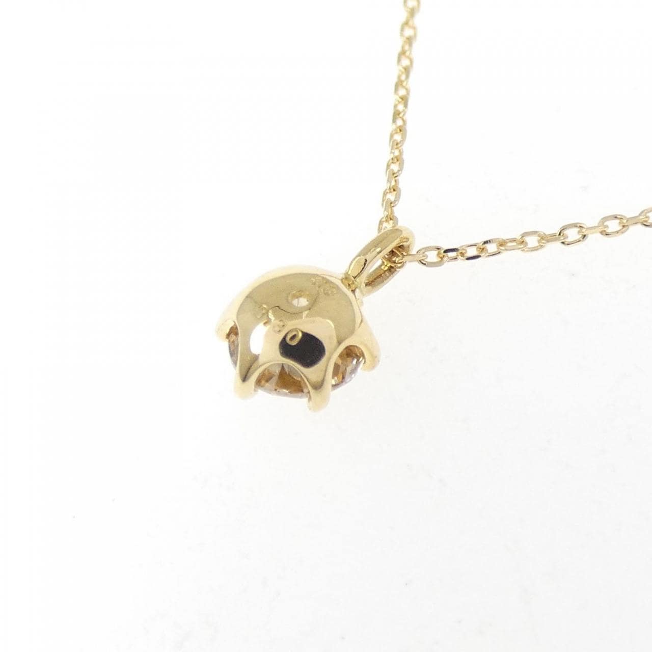 K18YG ダイヤモンド ネックレス 0.30CT