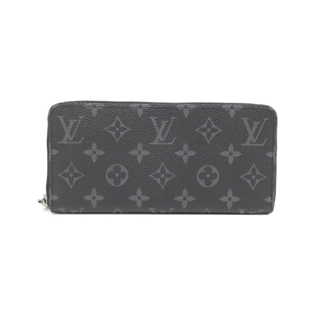 [未使用品] LOUIS VUITTON Monogram Eclipse拉链錢包 橫向 M11611 錢包