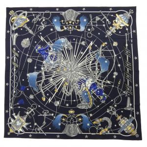 エルメス HERMES CHORUS STELLARUM H243912S カレジェアン140 ショール