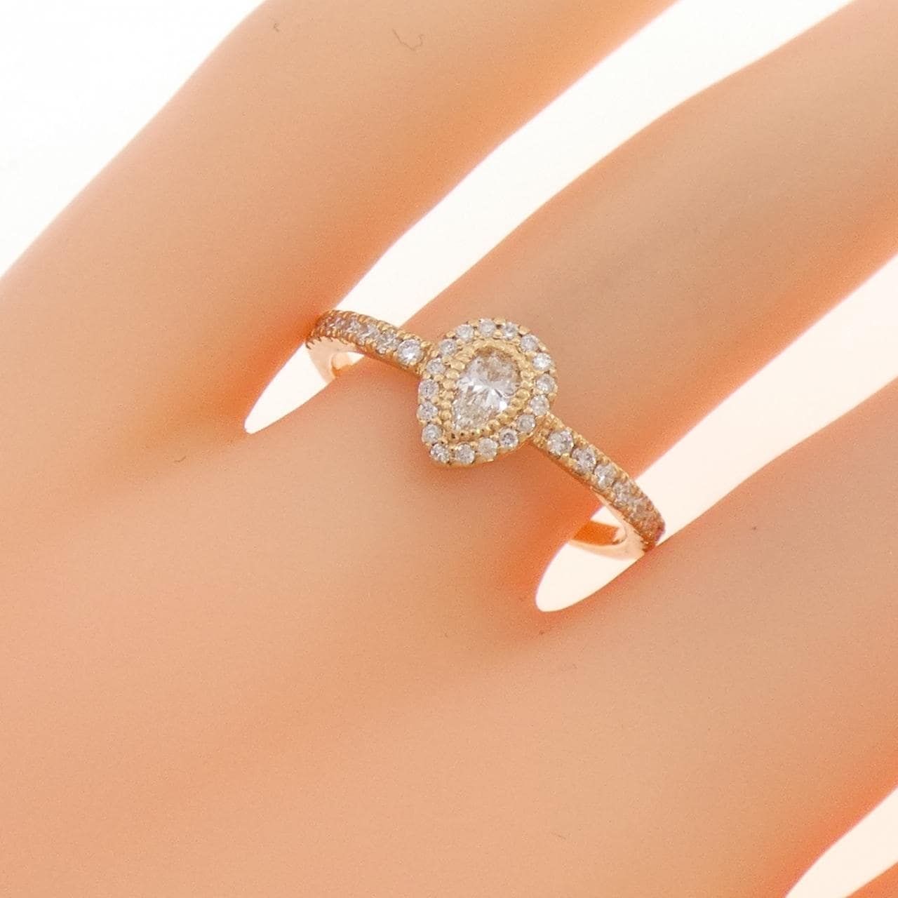 シエナ ロゼ ダイヤモンド リング 0.36CT