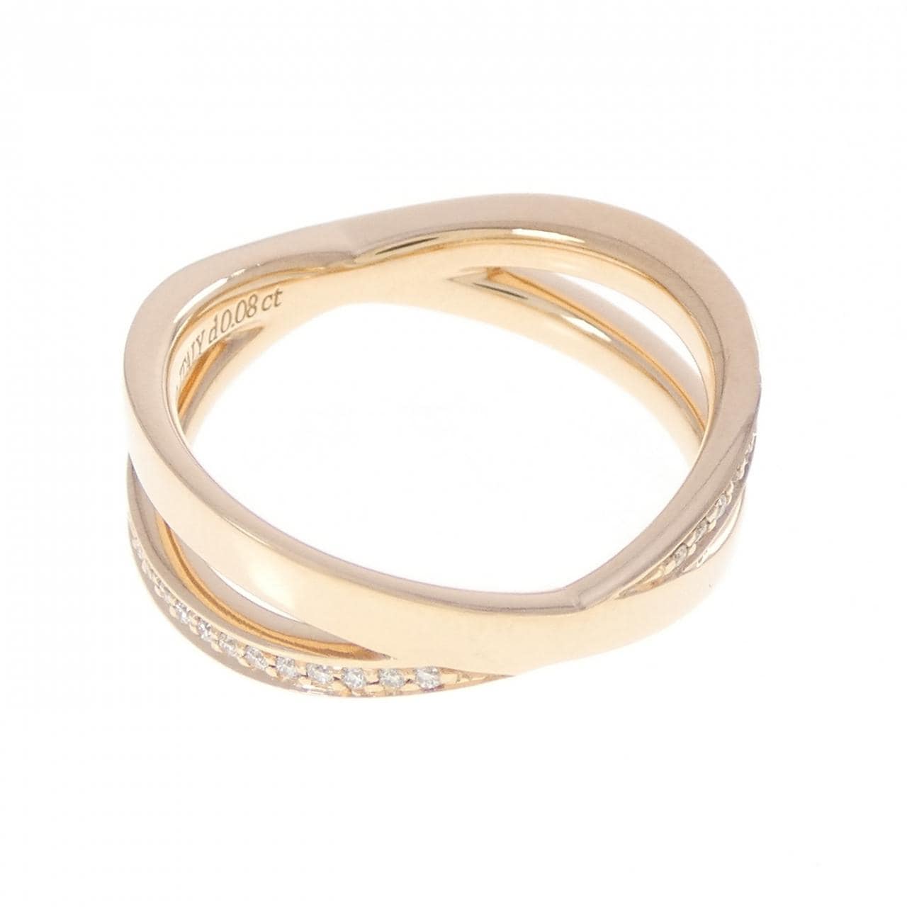 ティファニー Xナロー リング 0.08CT