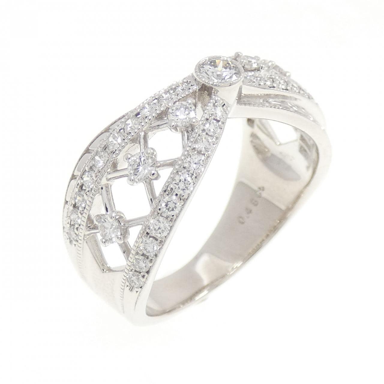 ミキモト ダイヤモンド リング 0.48CT