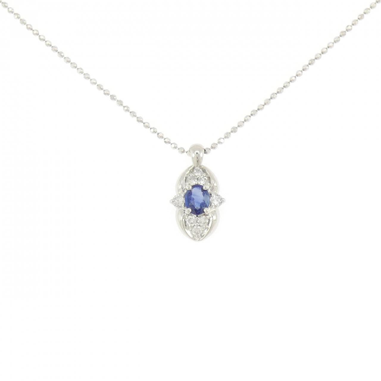 PT900/PT850 サファイヤ ネックレス 0.39CT