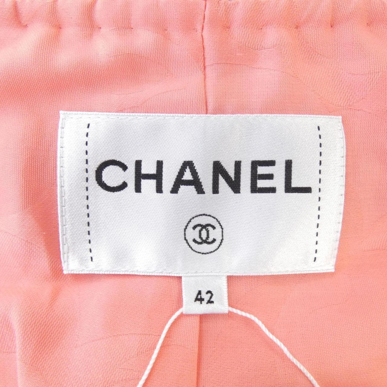 シャネル CHANEL ノーカラージャケット