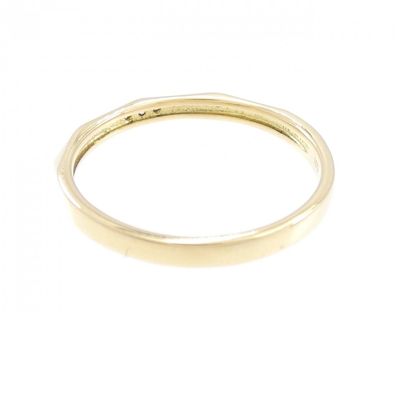 K18YG ダイヤモンド リング 0.01CT
