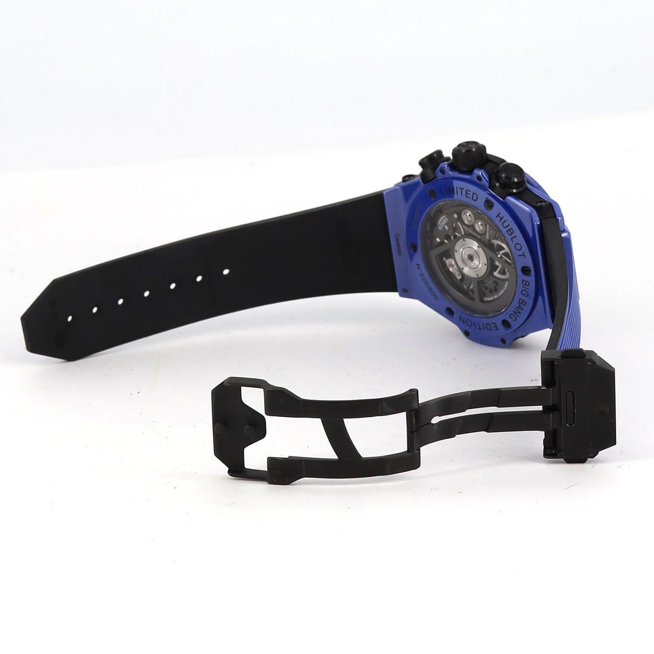 Hublot Big Bang Unico Blue Magic LIMITED 411.ES.5119.RX Ceramic Automatic