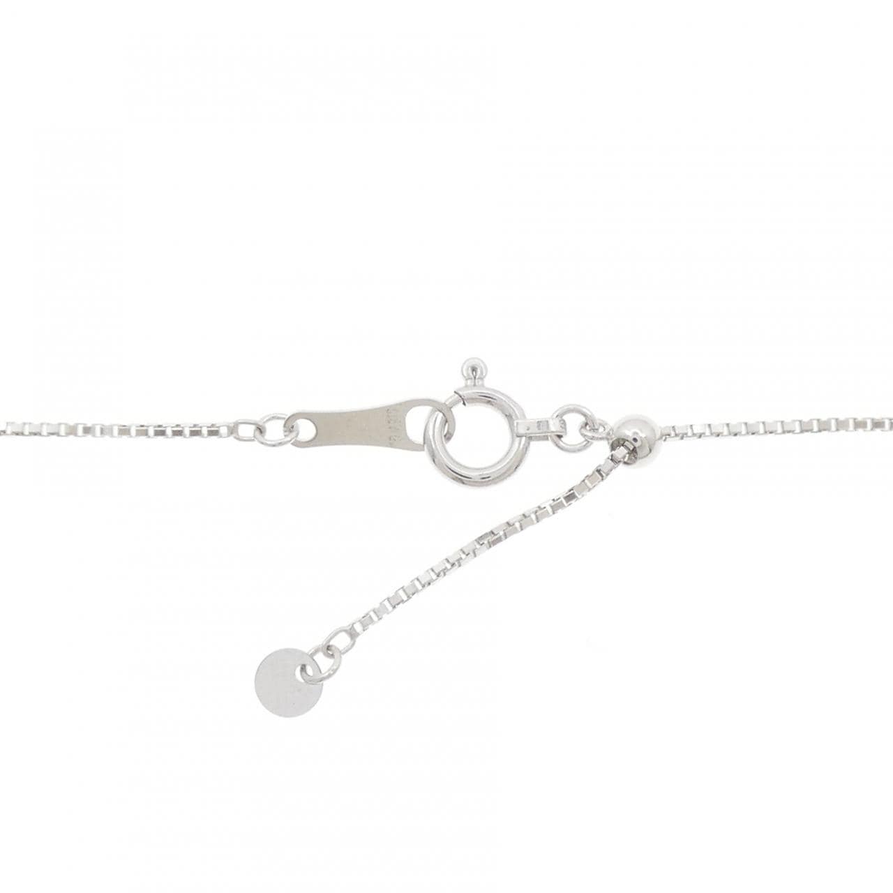 K18WG エメラルド ネックレス 0.98CT